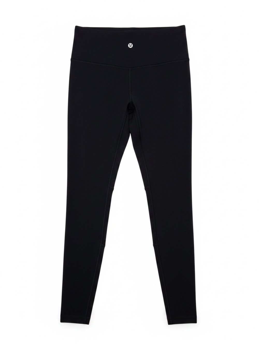 Lululemon Sz 8 Black High-Rise Cotton Blend Tights 29” L | GUC